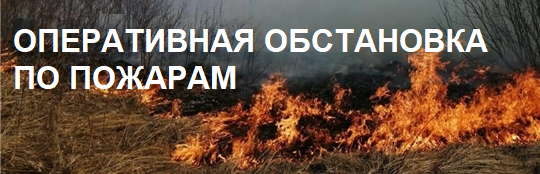 Обстановка с пожарами.
